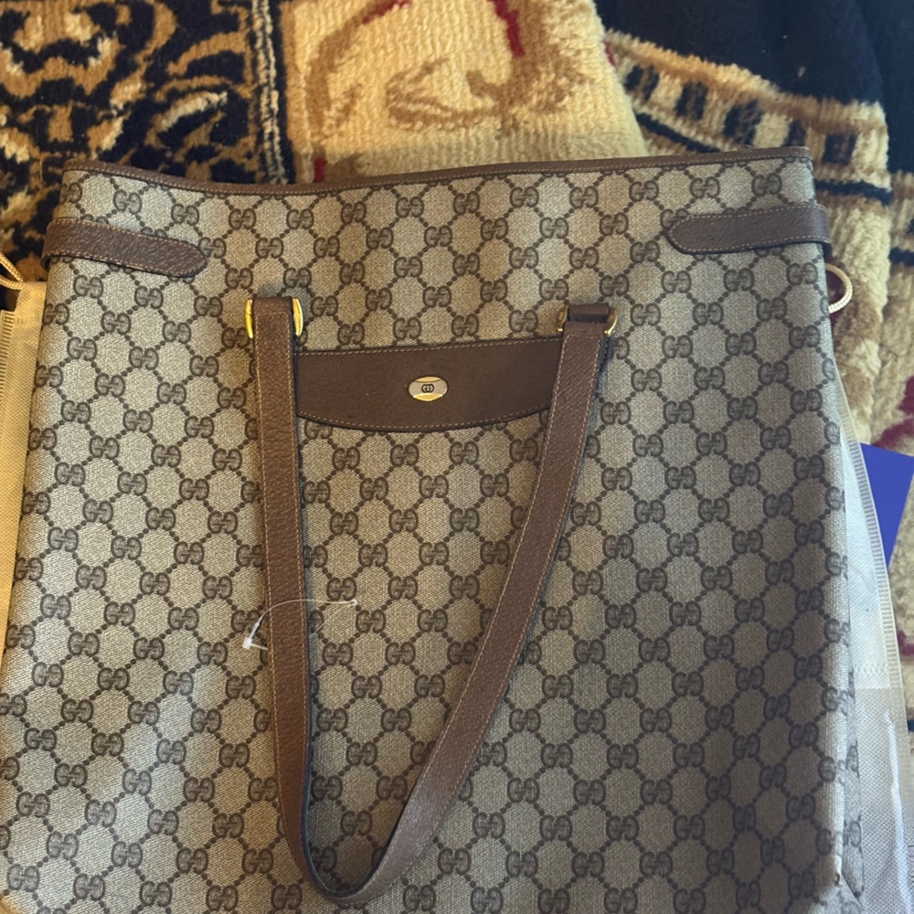 Gucci GG supreme large canvas bag - Picture 2 of 14